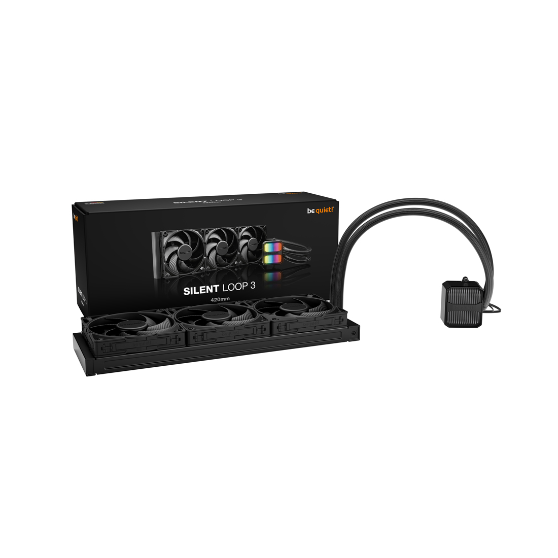 Кулер с водяным охлаждением Bequiet! Silent Loop 3 420mm