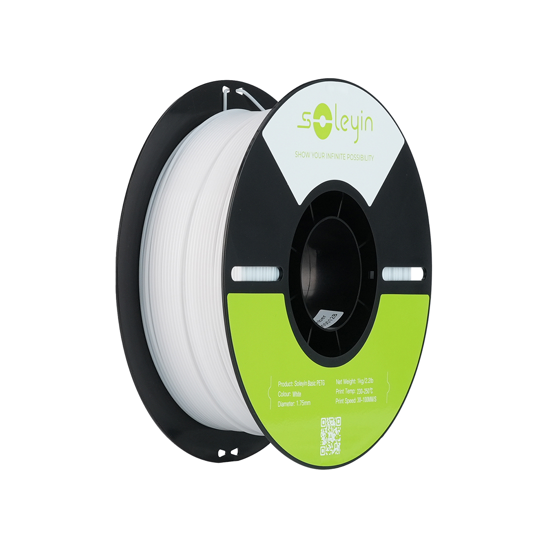 Филамент для 3D-печати Creality Soleyin Basic PETG 3301030164 (белый)