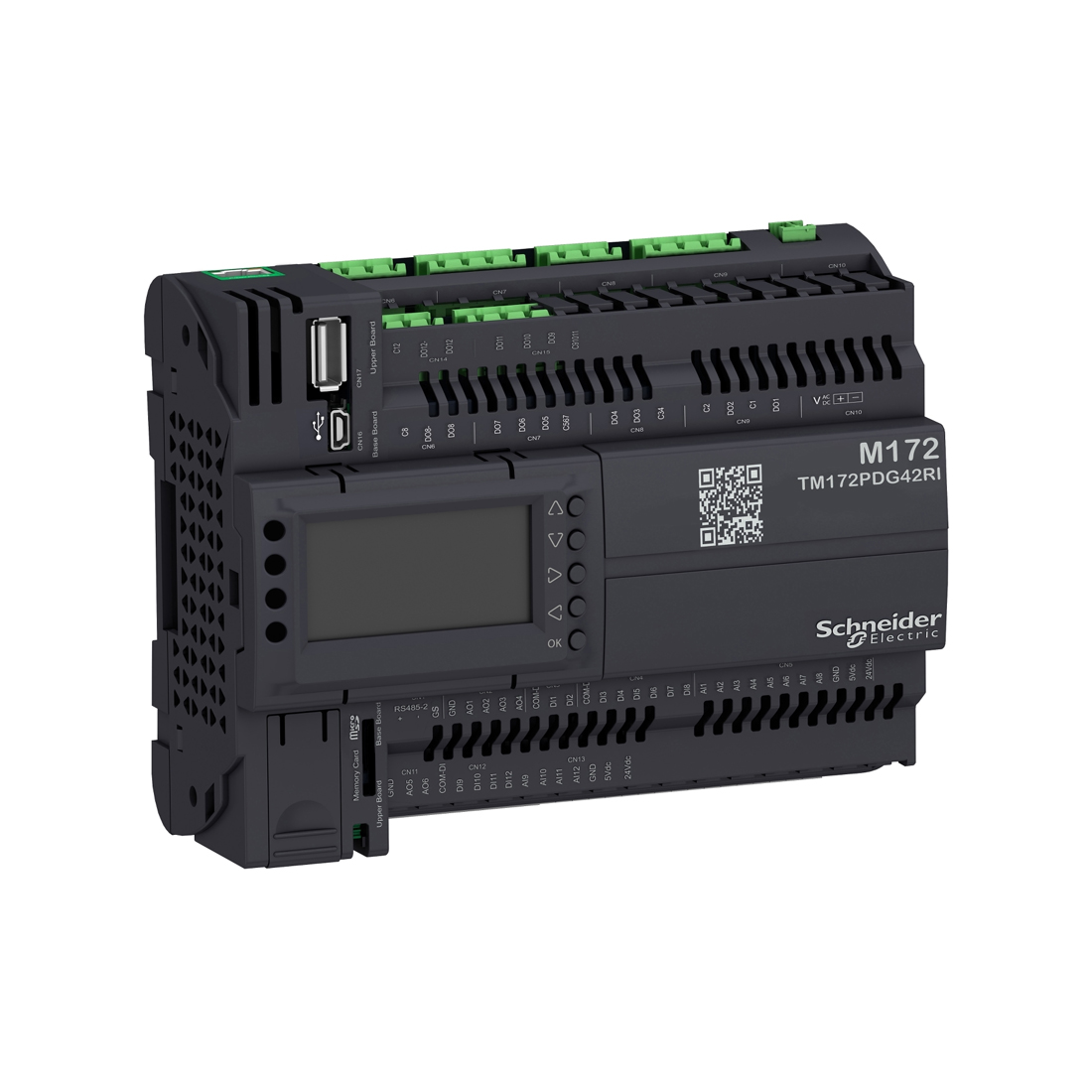 ПЛК М172 SE TM172PDG42RI M172 дисплей 42 I/O ETH 2 RS485
