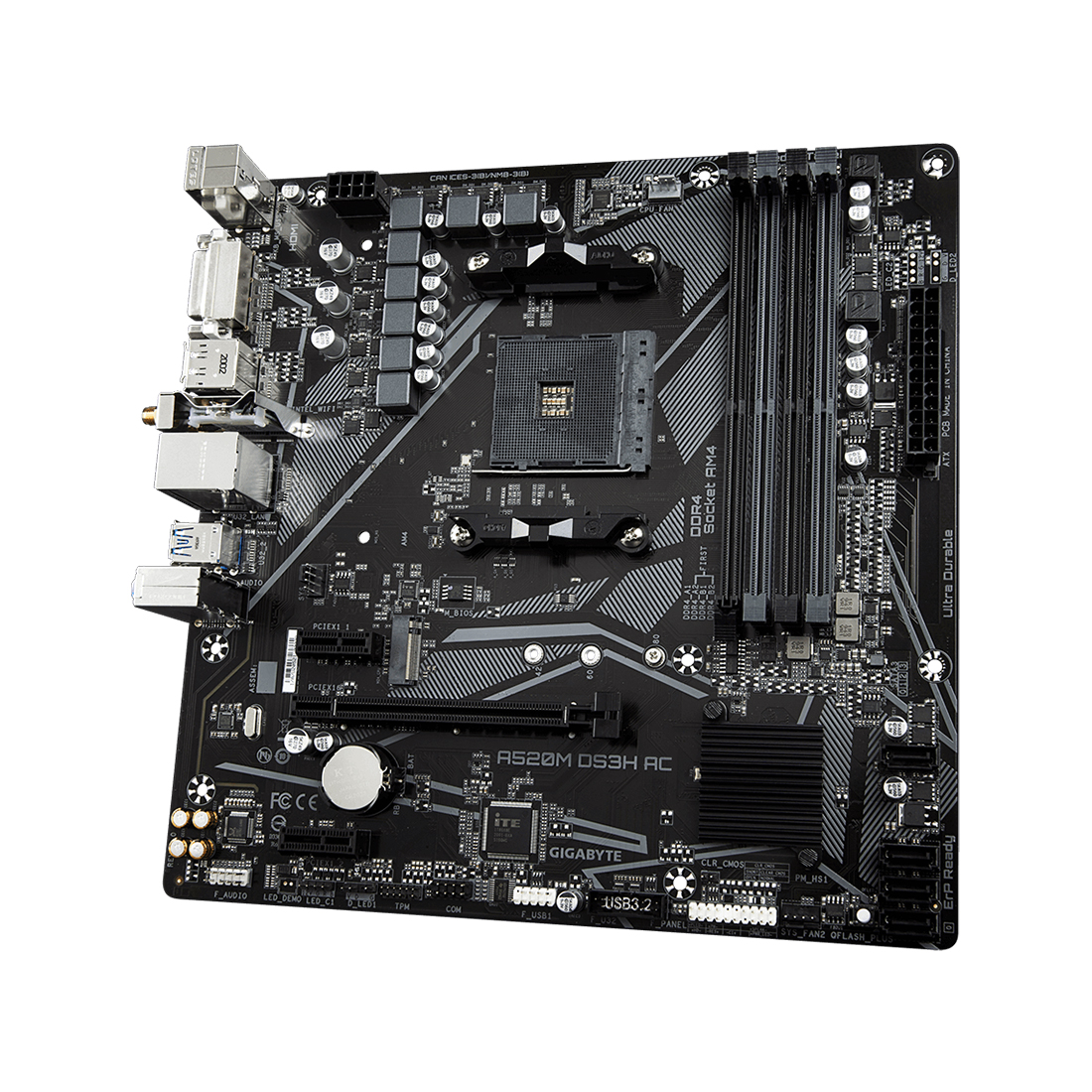 Материнская плата Gigabyte A520M DS3H AC