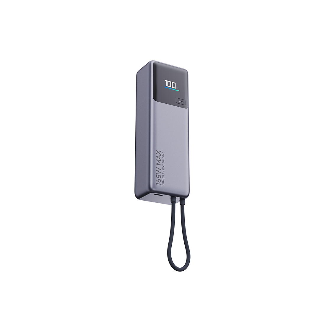 Портативный внешний аккумулятор Xiaomi 165W Power Bank 10000mAh (Integrated Cable) GL