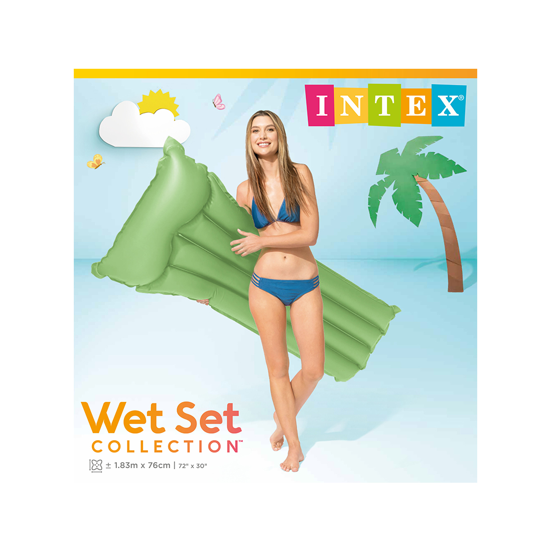 Надувной пляжный матрас Intex 59717EU