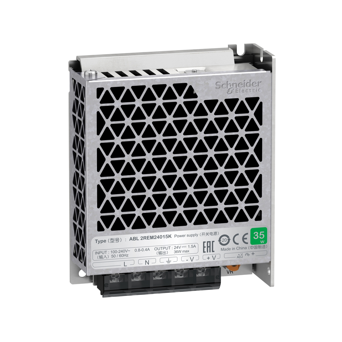 Блок питания ABL Modicon SE ABL2REM24015K компактный 1,2А 24В 35Вт
