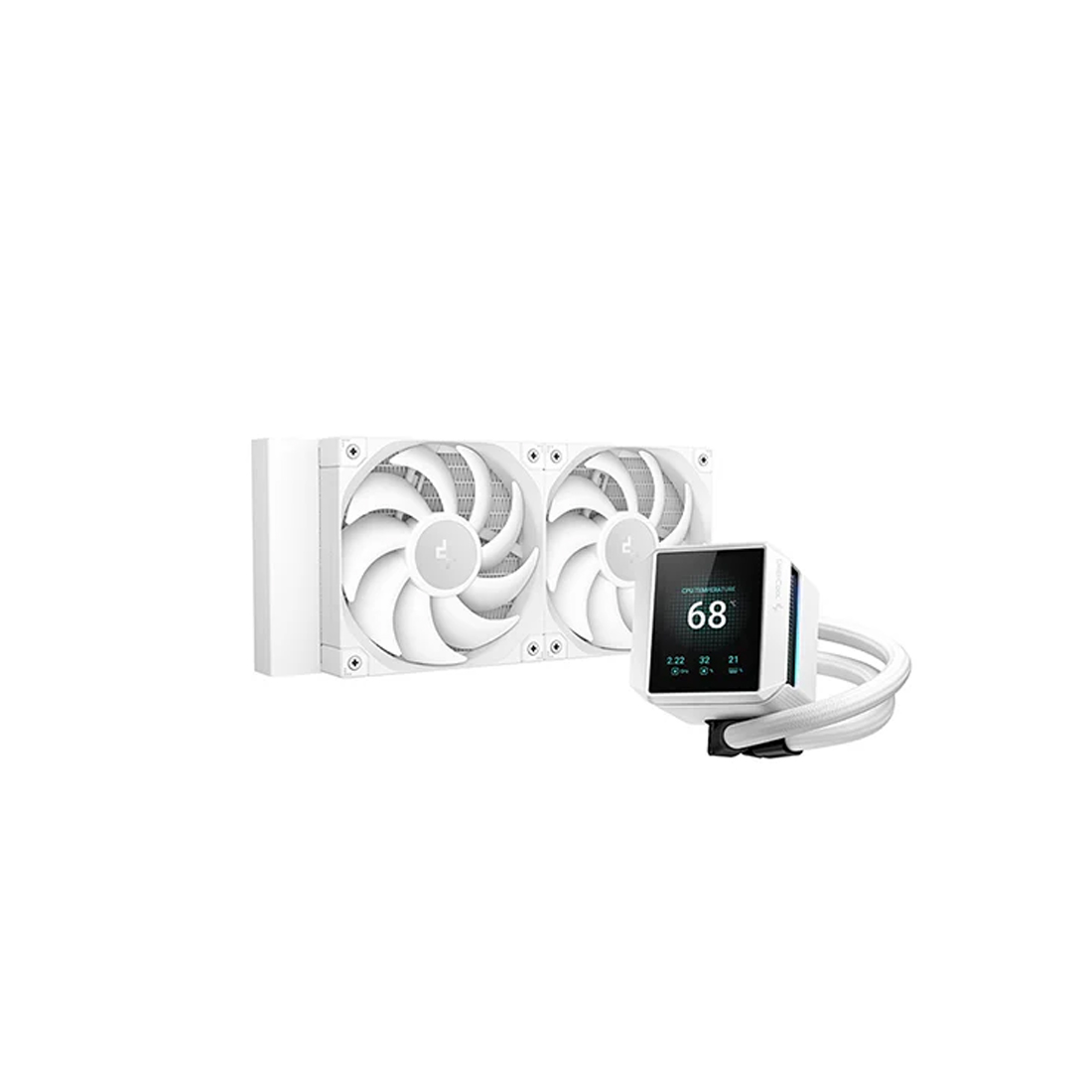 Кулер с водяным охлаждением Deepcool MYSTIQUE 240 WH