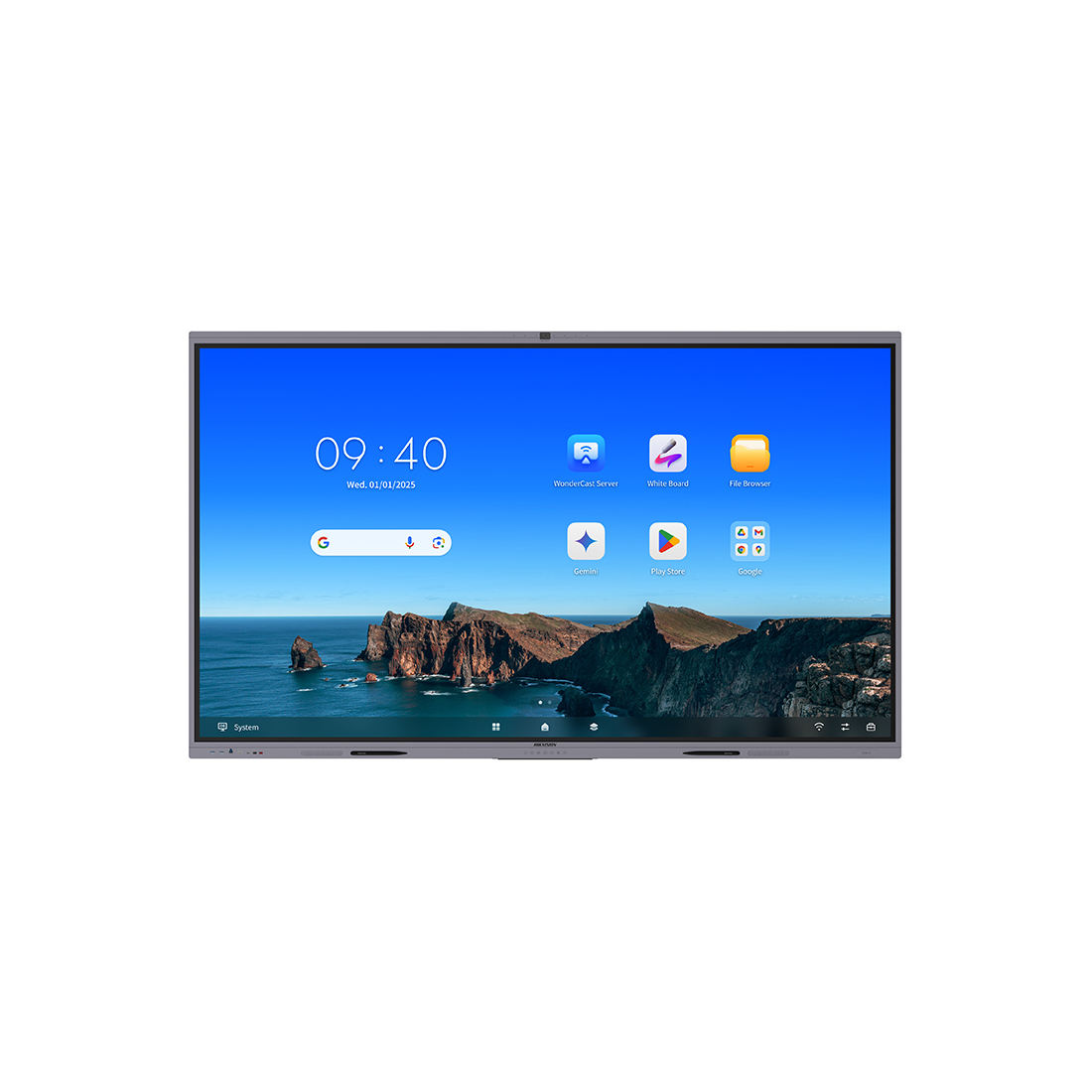 Интерактивная панель Hikvision DS-D5A86RB/B3 86"