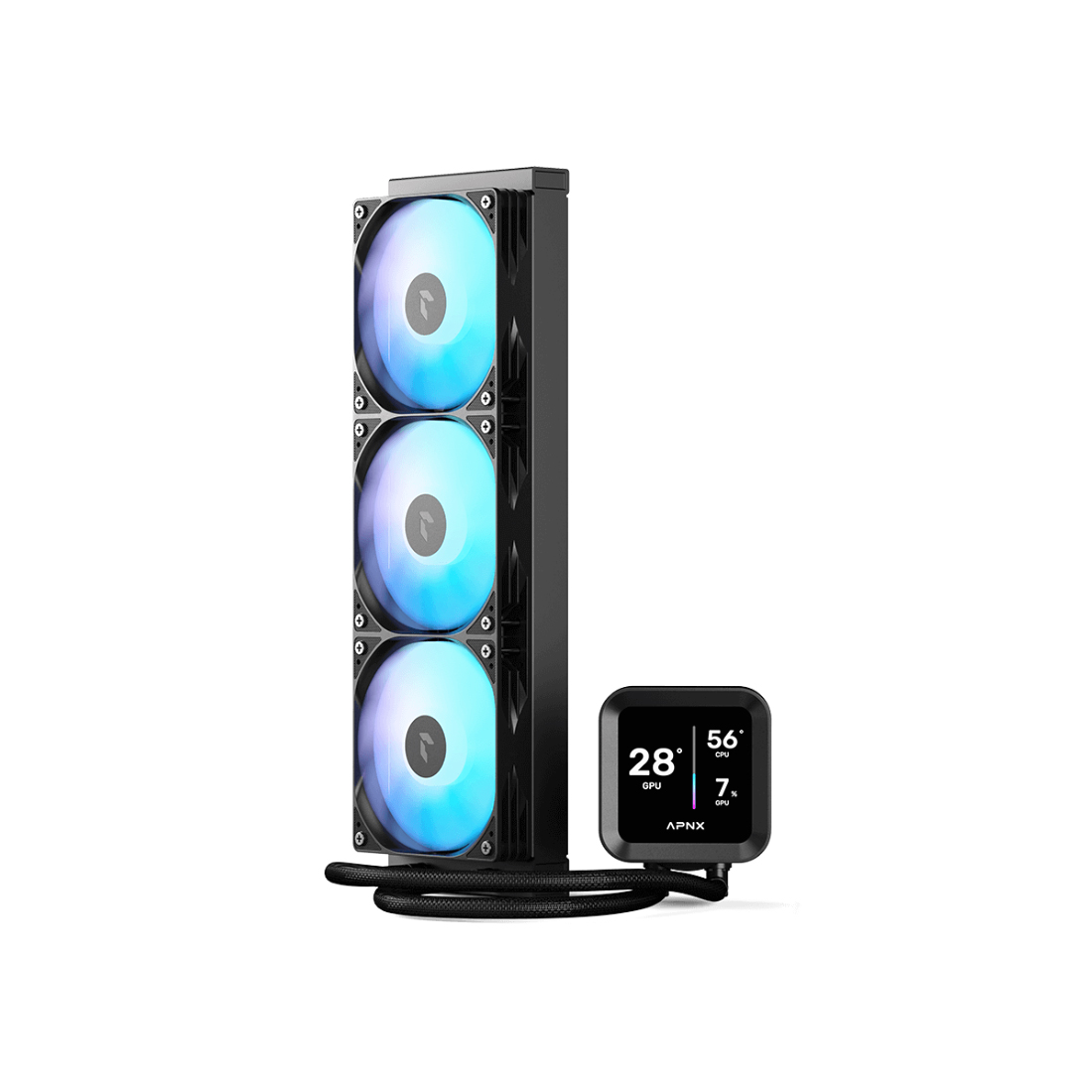 Кулер с водяным охлаждением APNX LC1-D 360 BK