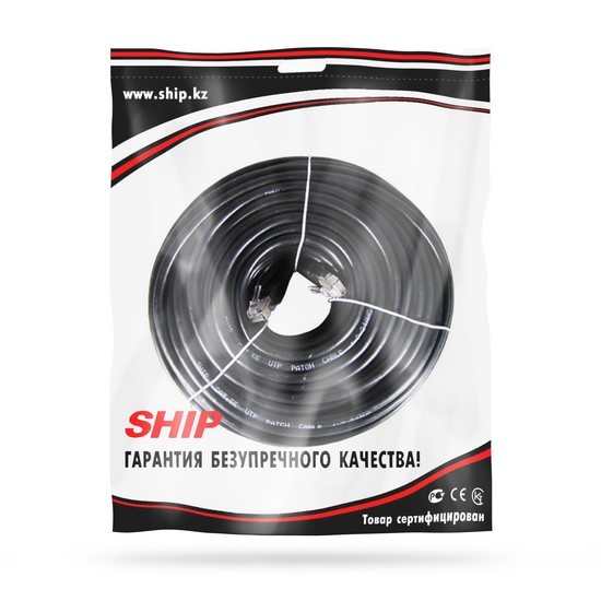 Патч Корд SHIP Cat.5e UTP LSZH RJ-45 15 м S3025BK1500-P