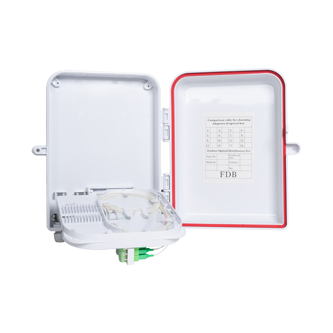 Коробка распределительная оптическая FTTH-FD-208