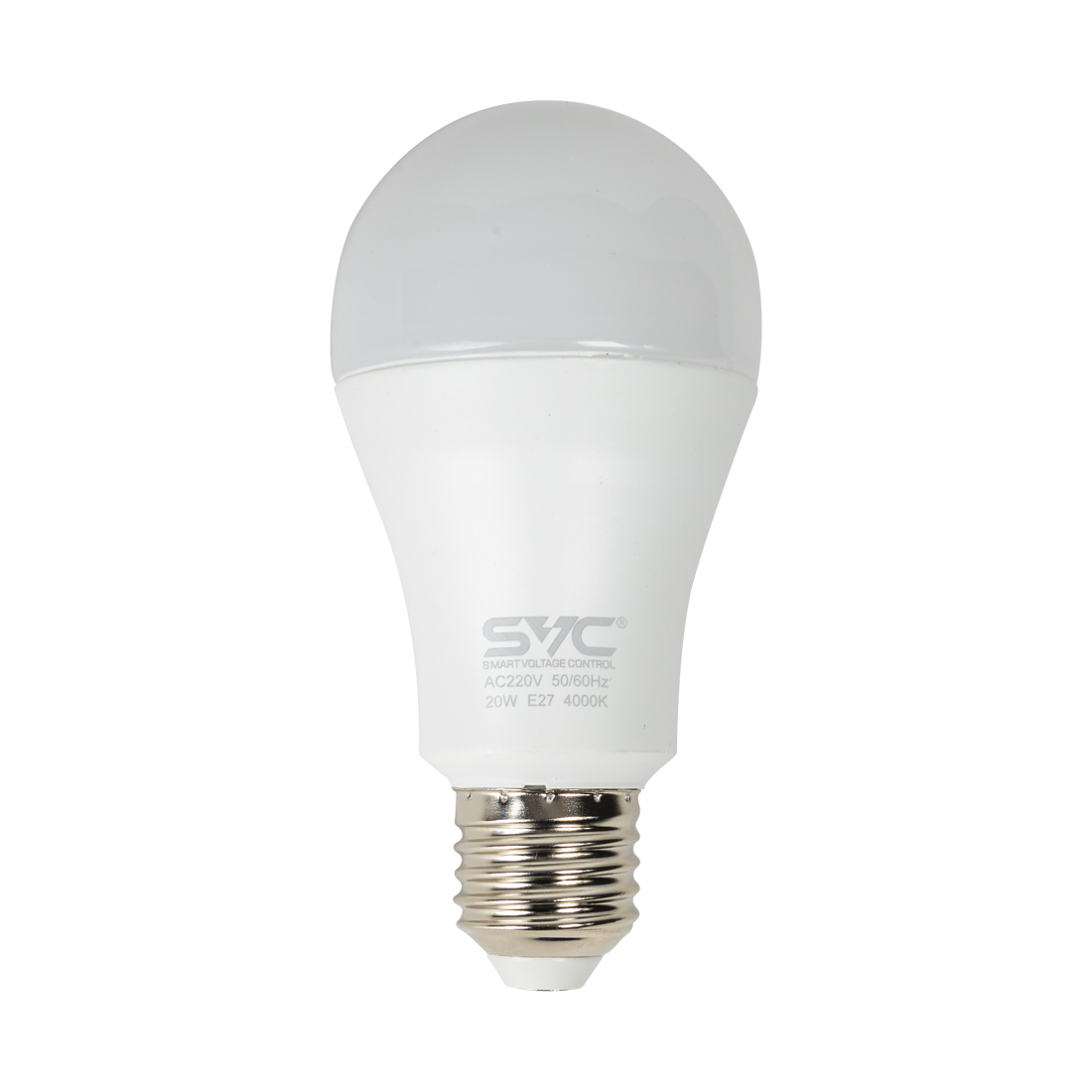 Лампа светодиодная SVC LED A60-20W-E27-4000K Нейтральный
