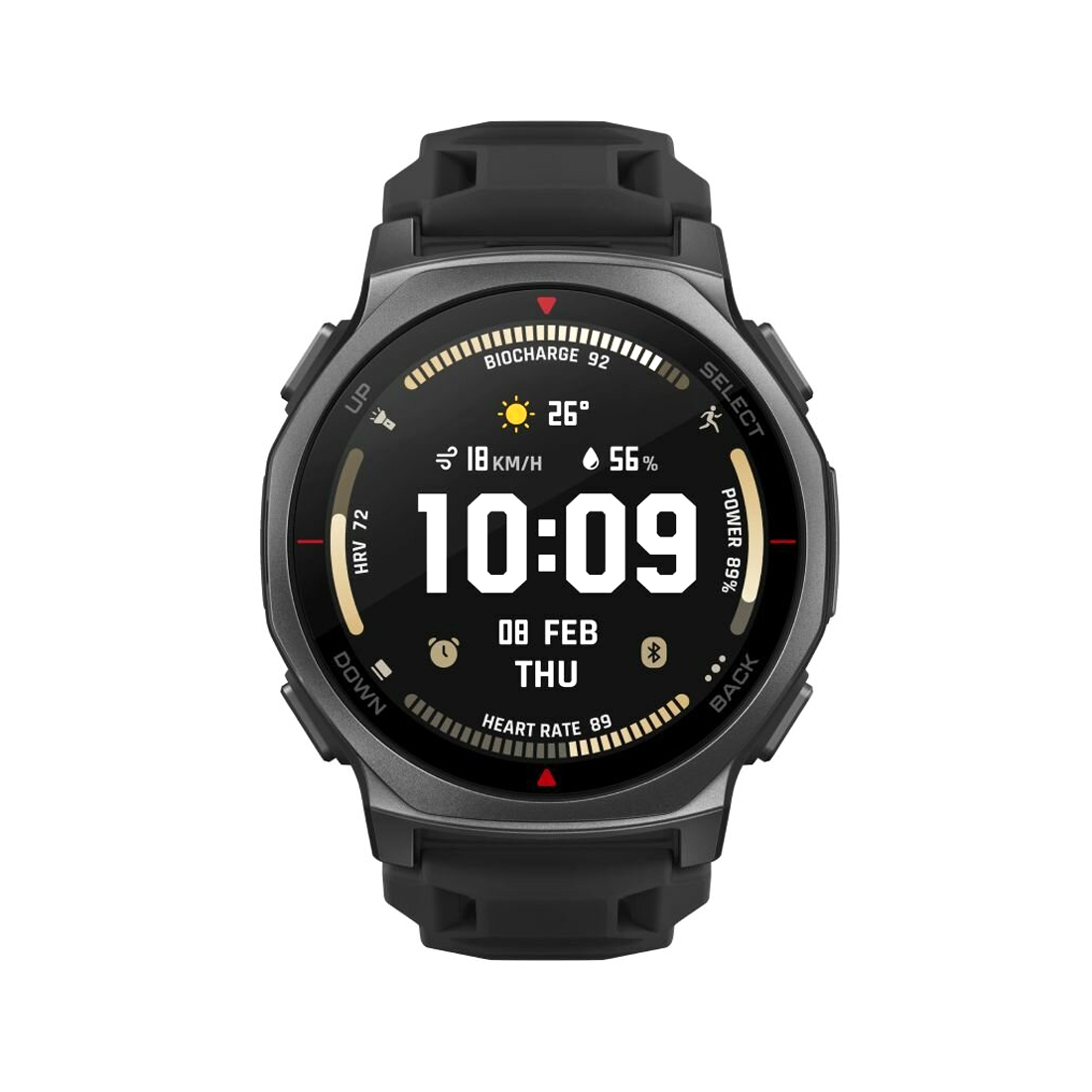 Смарт часы Amazfit T-Rex 3 Pro 44 mm Tactical Black