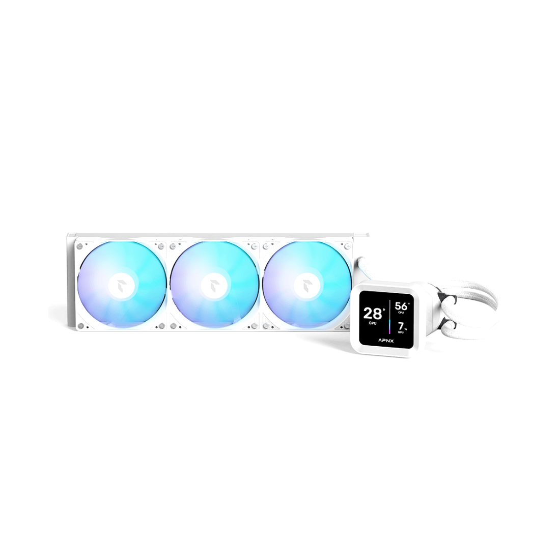 Кулер с водяным охлаждением APNX LC1-D 360 WH