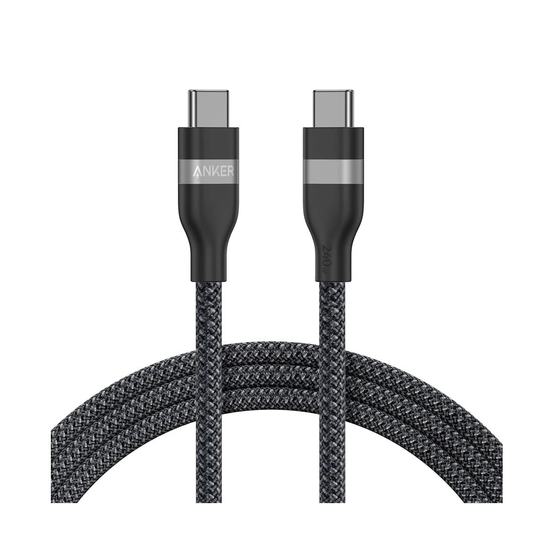 Интерфейсный кабель Anker USB-C to USB-C Cable 1М, 240W, (A82E2H11) Черный