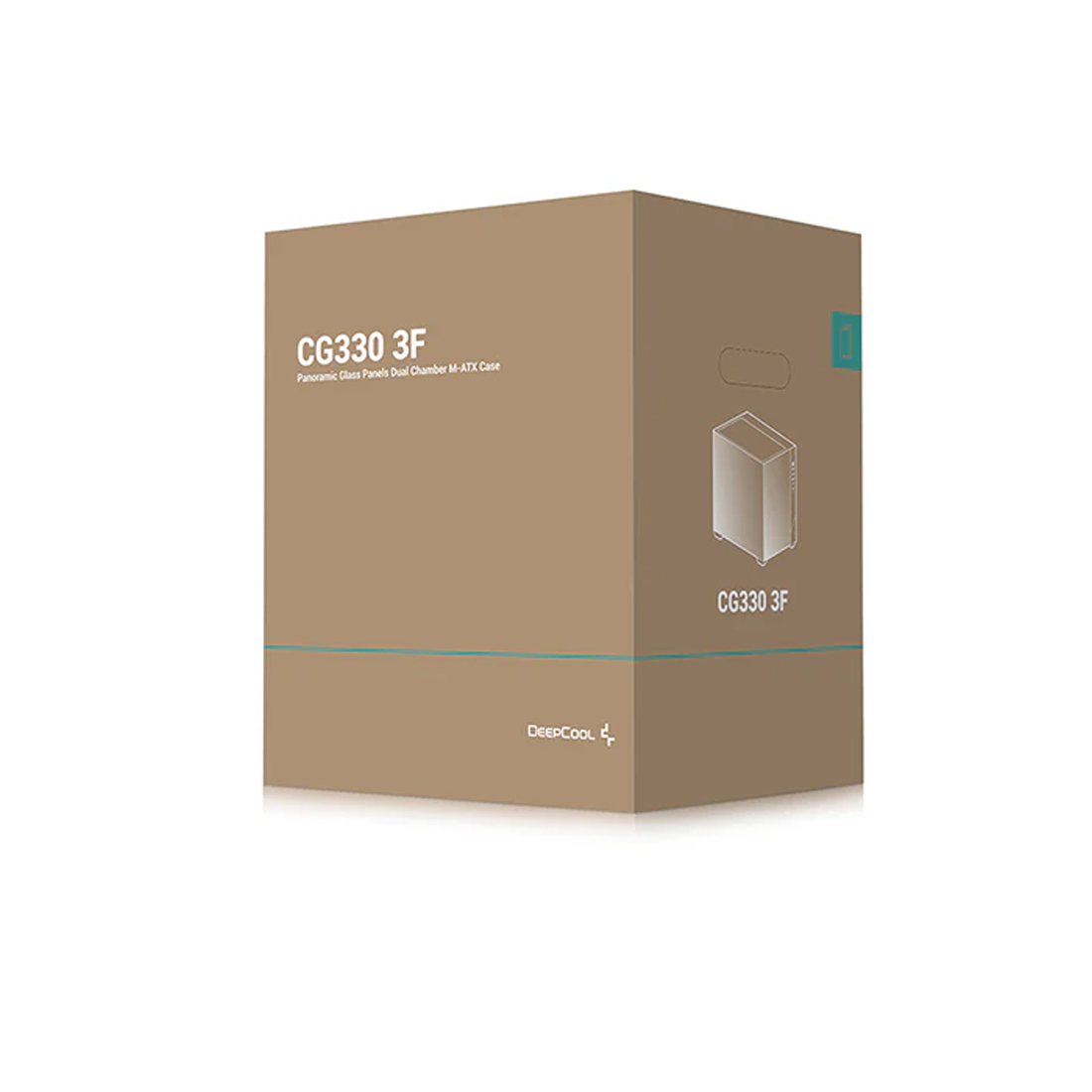 Компьютерный корпус Deepcool CG330 3F без Б/П