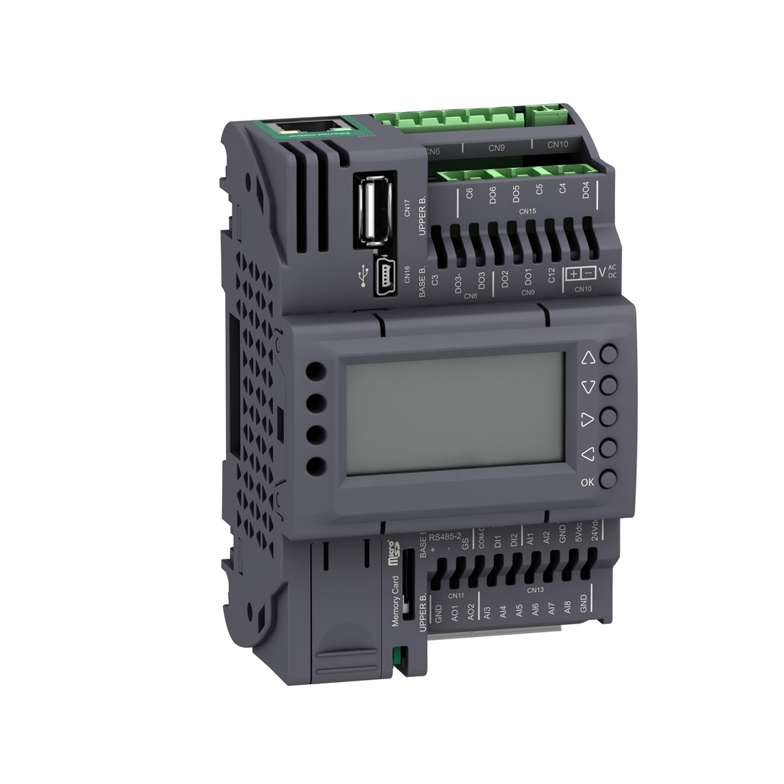 ПЛК М172 SE TM172PDG18R M172 дисплей 18 I/O ETH 2 MODBUS