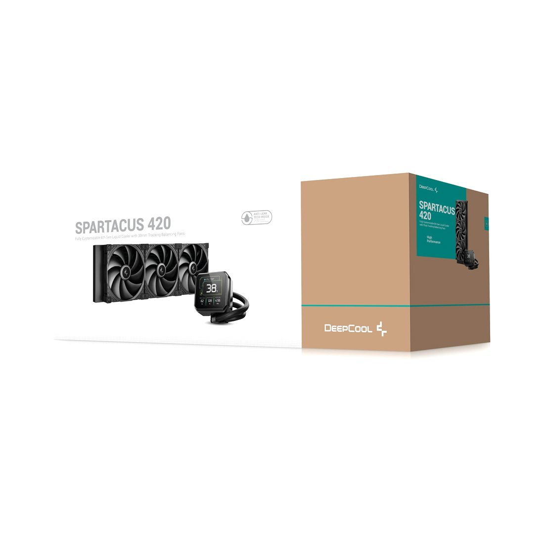 Кулер с водяным охлаждением Deepcool SPARTACUS 420