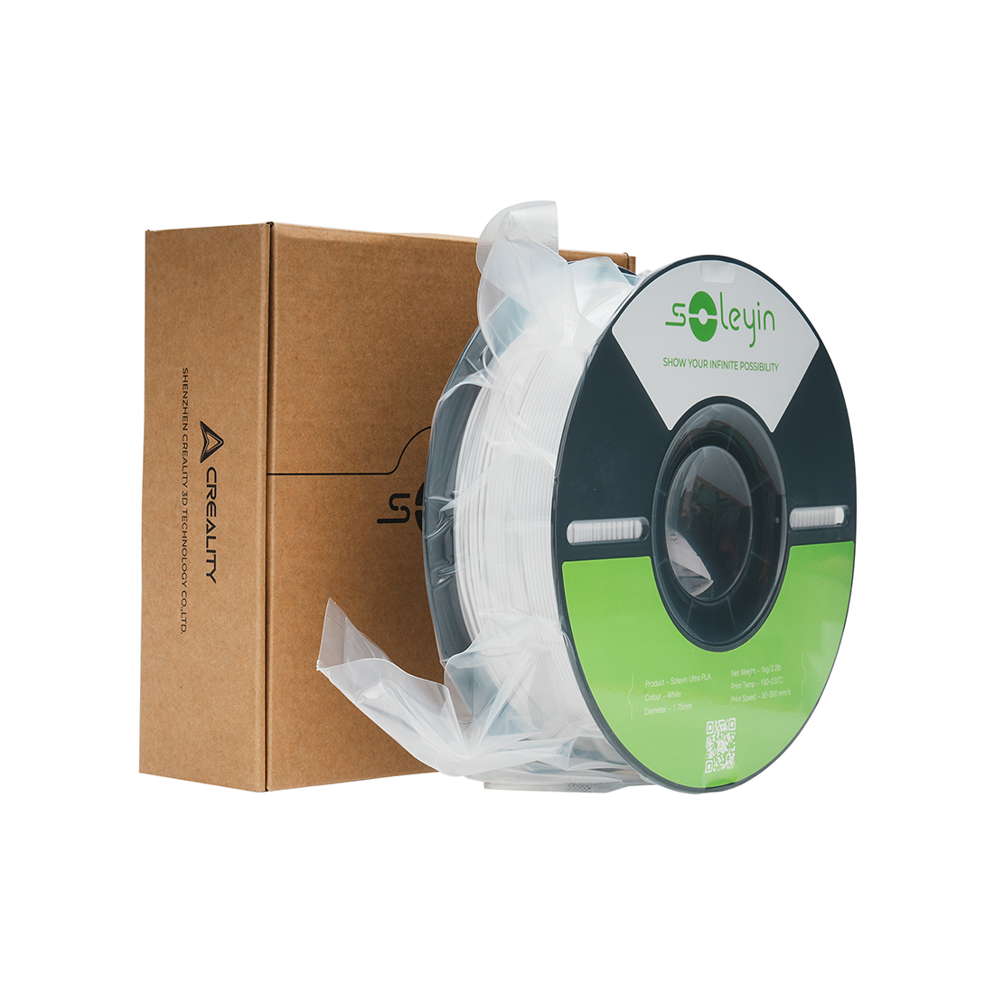 Филамент для 3D-печати Creality Soleyin Ultra PLA 3301010609 (белый)