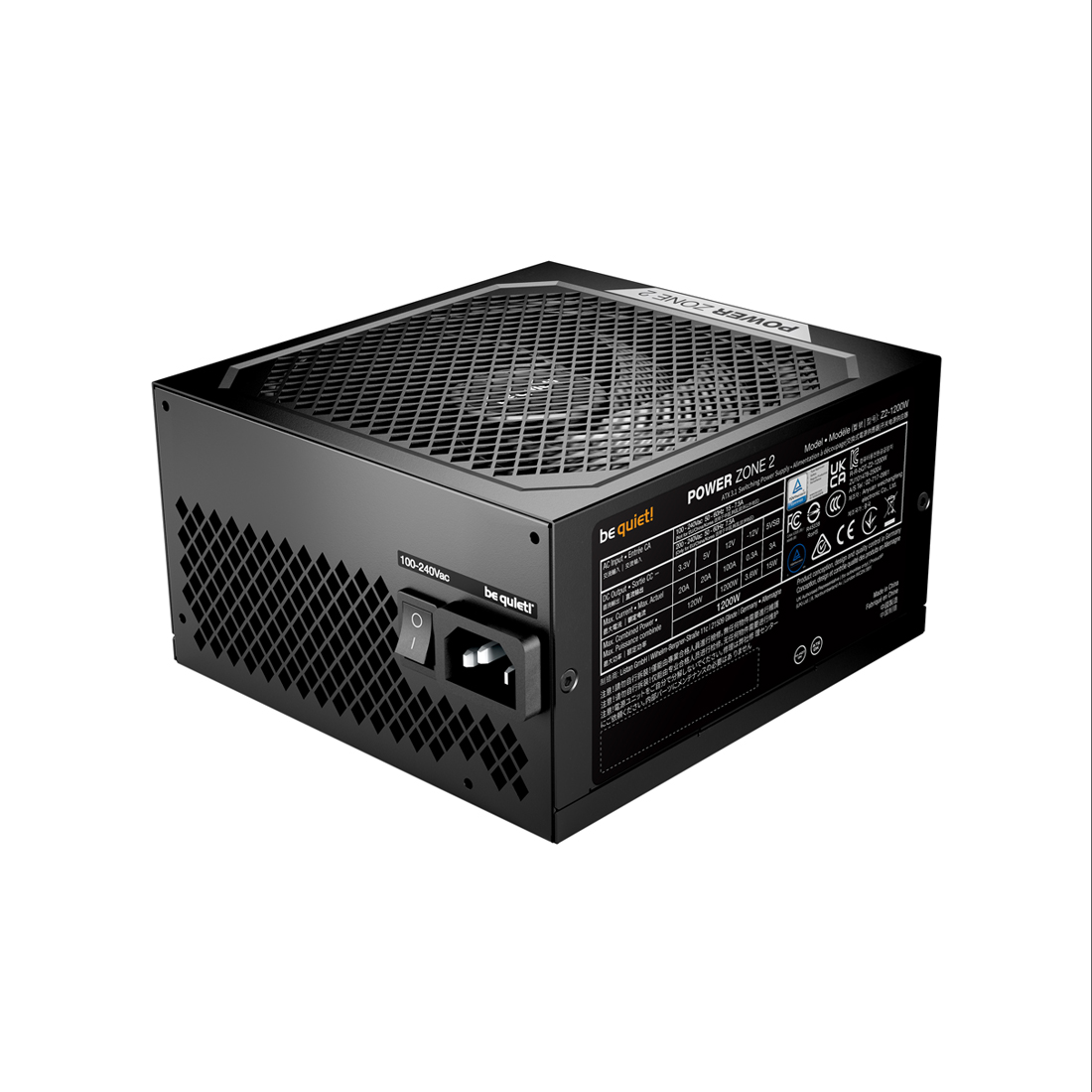 Блок питания Bequiet! POWER ZONE 2 1200W BP030EU