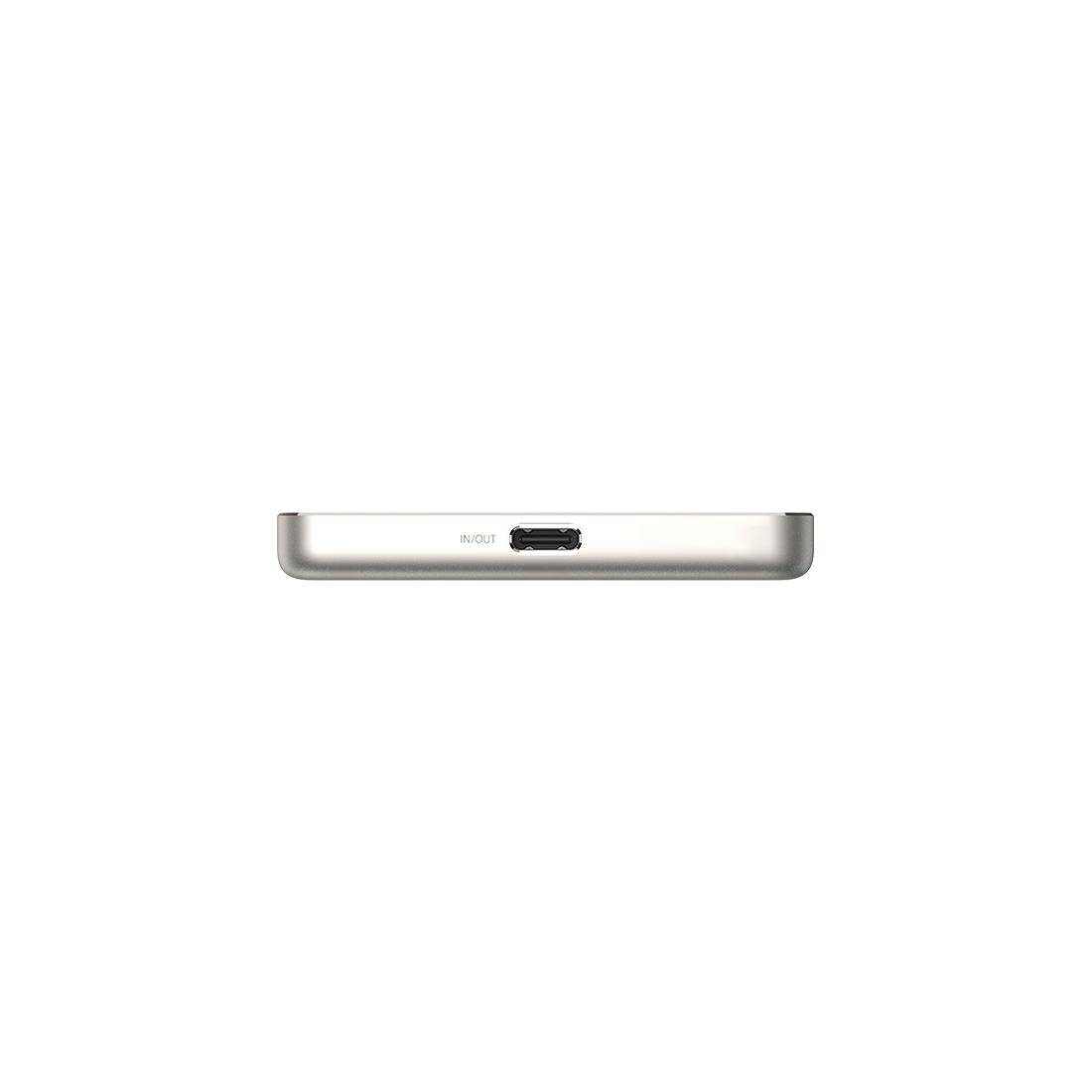 Портативный внешний аккумулятор Xiaomi Super Slim Magnetic Power Bank 5000 Gold