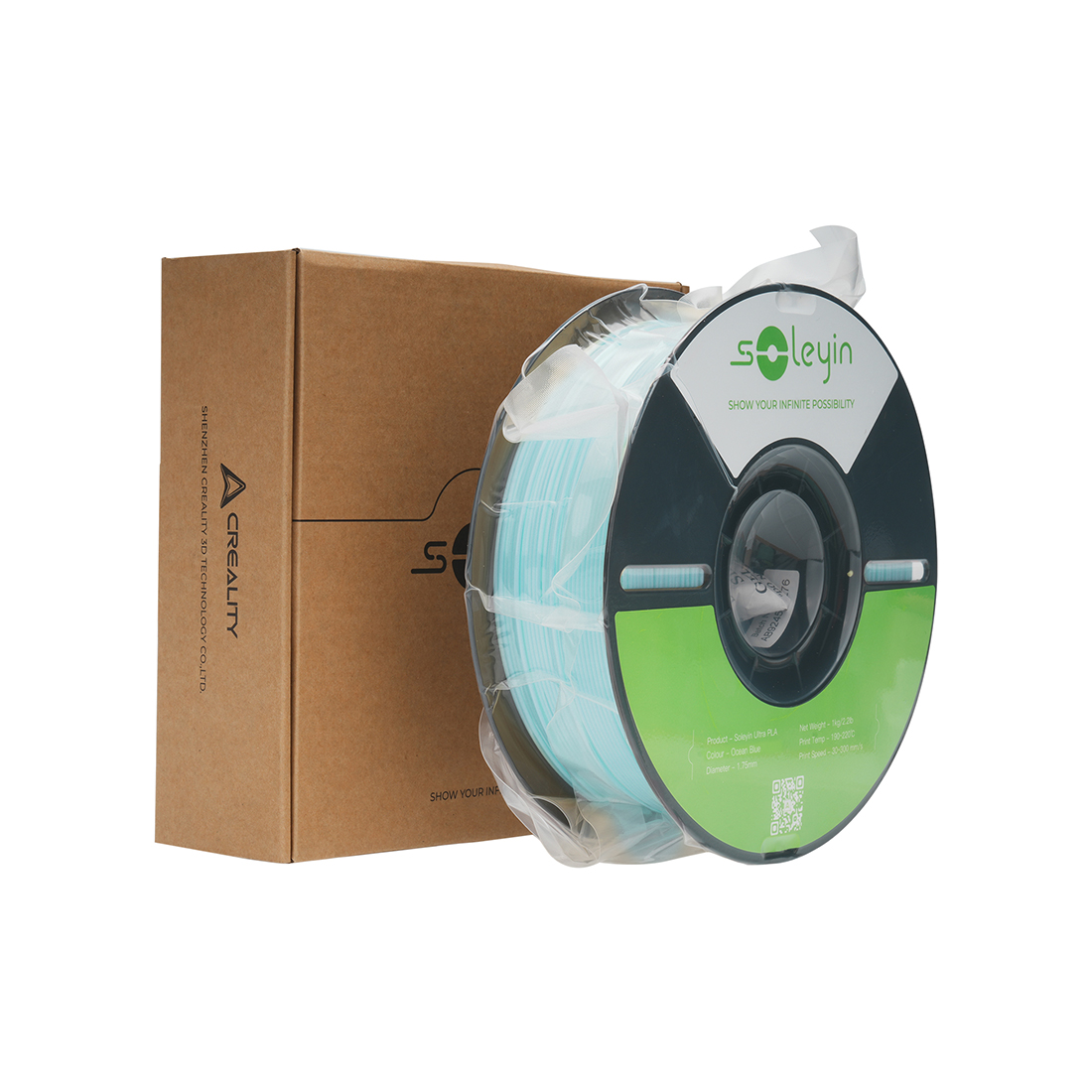 Филамент для 3D-печати Creality Soleyin Ultra PLA 3301010607 (морской синий)