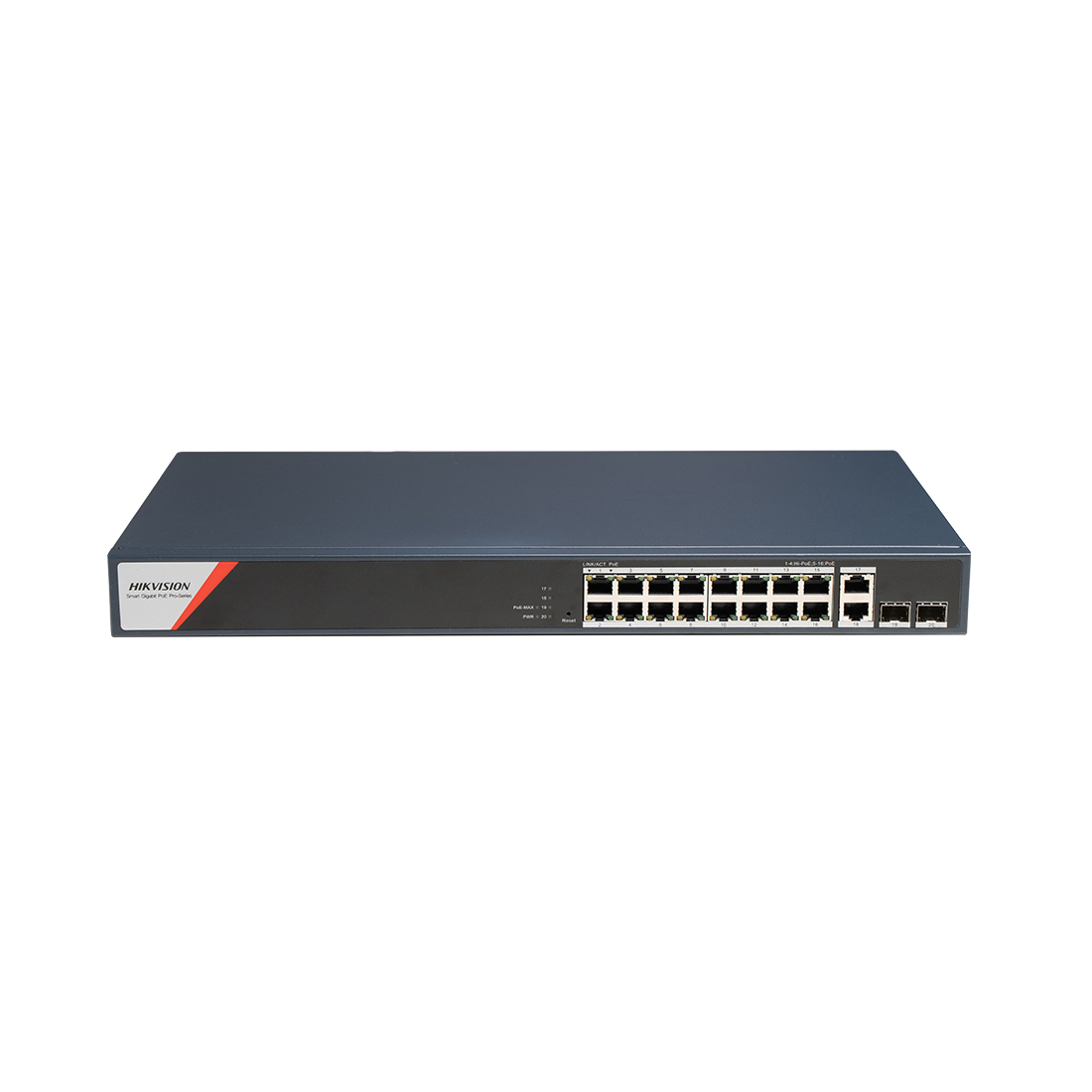 Коммутатор Hikvision DS-3E1520HP-SI-16P2T2F