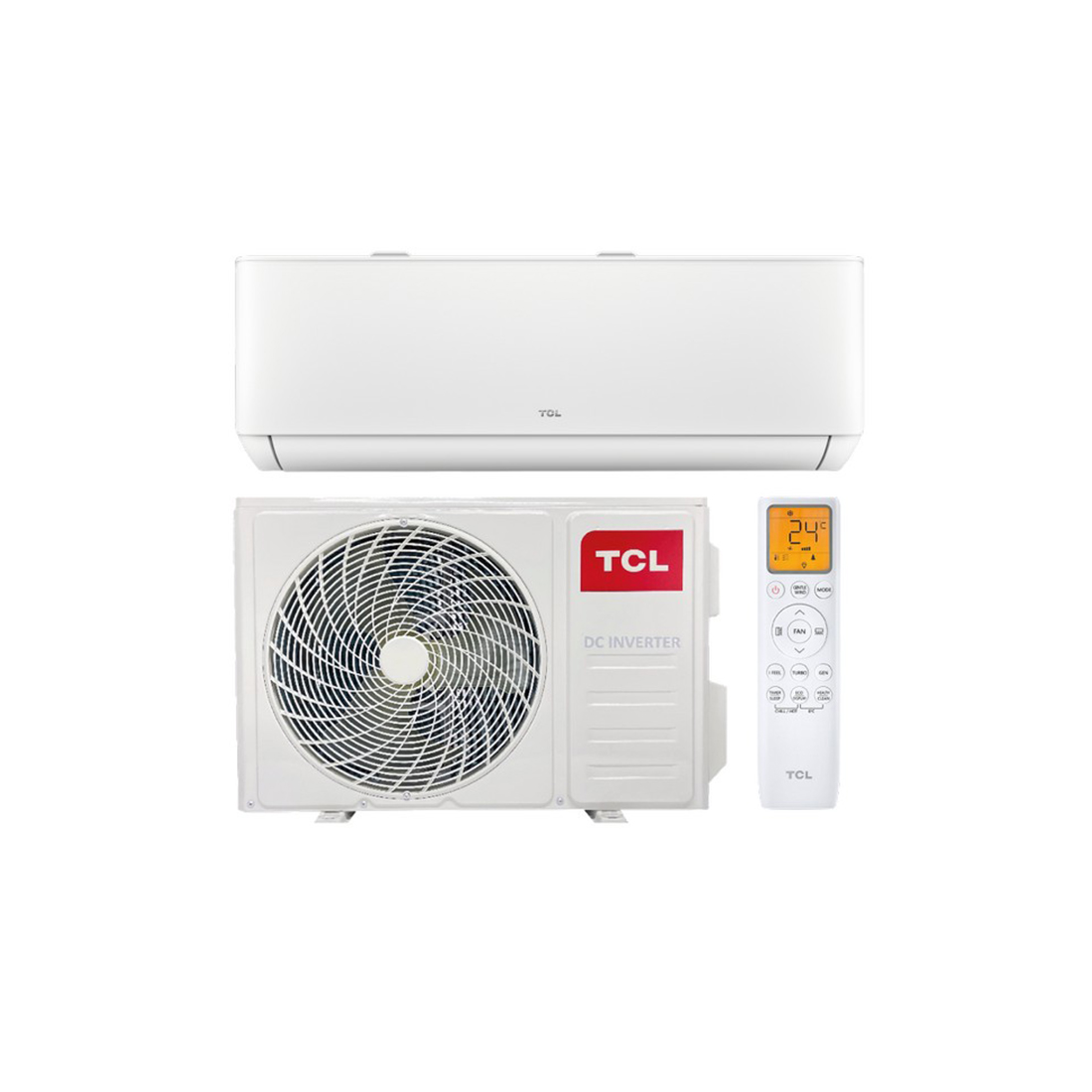 Кондиционер настенный TCL BreezeIN TAC-BR09HSV/TB (в комплекте с медными трубами, Wi-Fi) Белый