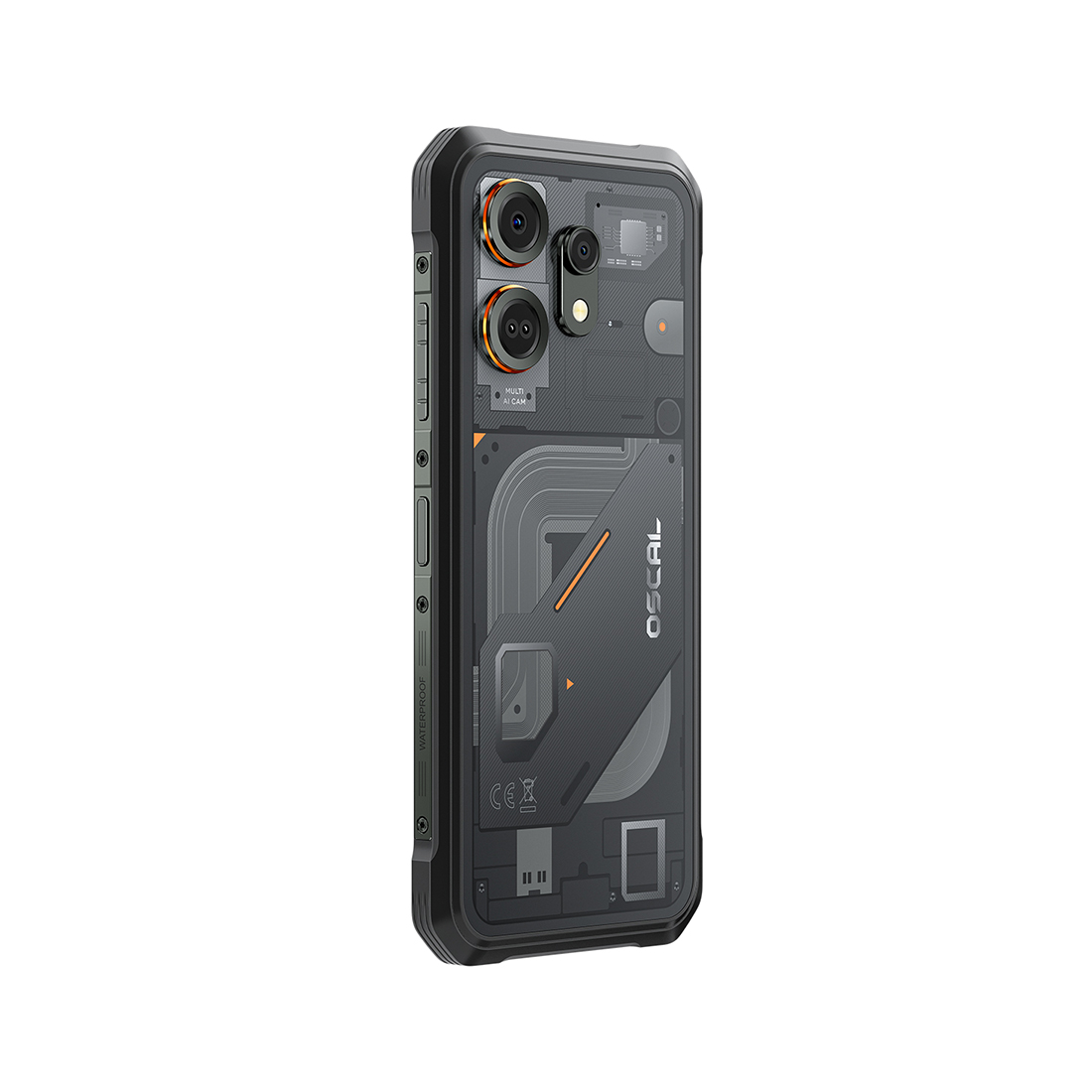 Смартфон OSCAL Marine 3 Rugged Phone 8GB RAM 128GB ROM Black